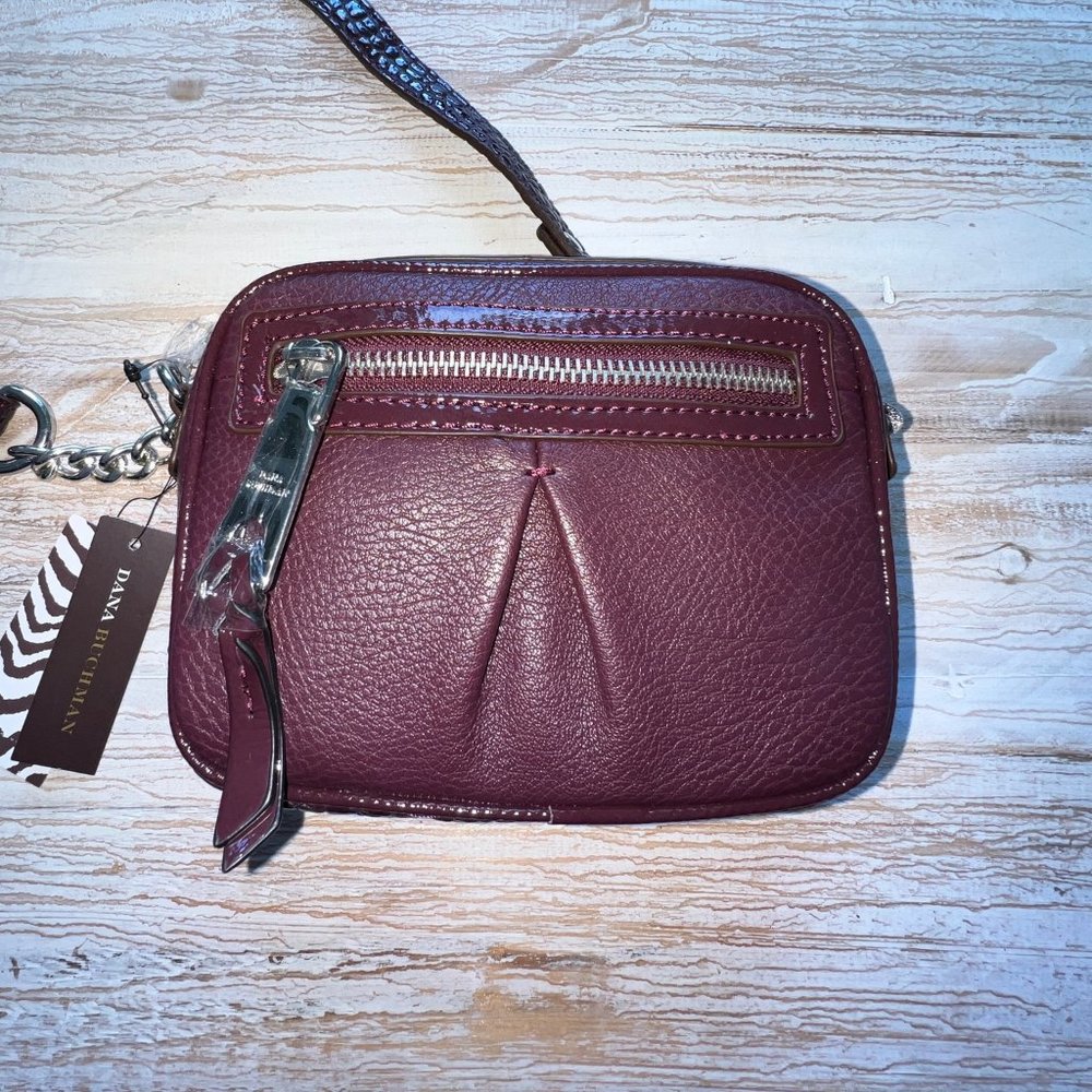 Dana Buchman Purse, "Kyle" Purple Small Cross Body, Limited Quantity Made, New!